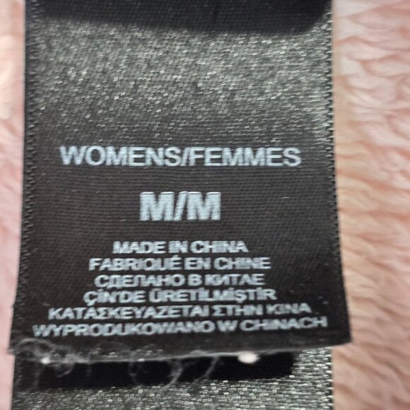 Womens The North Face Pink Fleece Jacket Full Zip 100% Polyester Soft Warm M - Picture 3 of 9